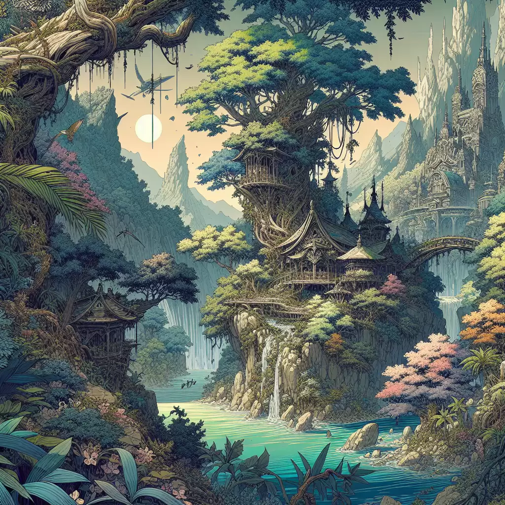 Manga Fantasy dengan Dunia yang Dibangun Secara Detail