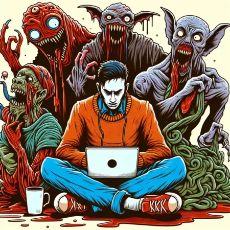 Webtoon Digital Bertema Horor Komedi yang Menggabungkan Ketakutan dan Tawa