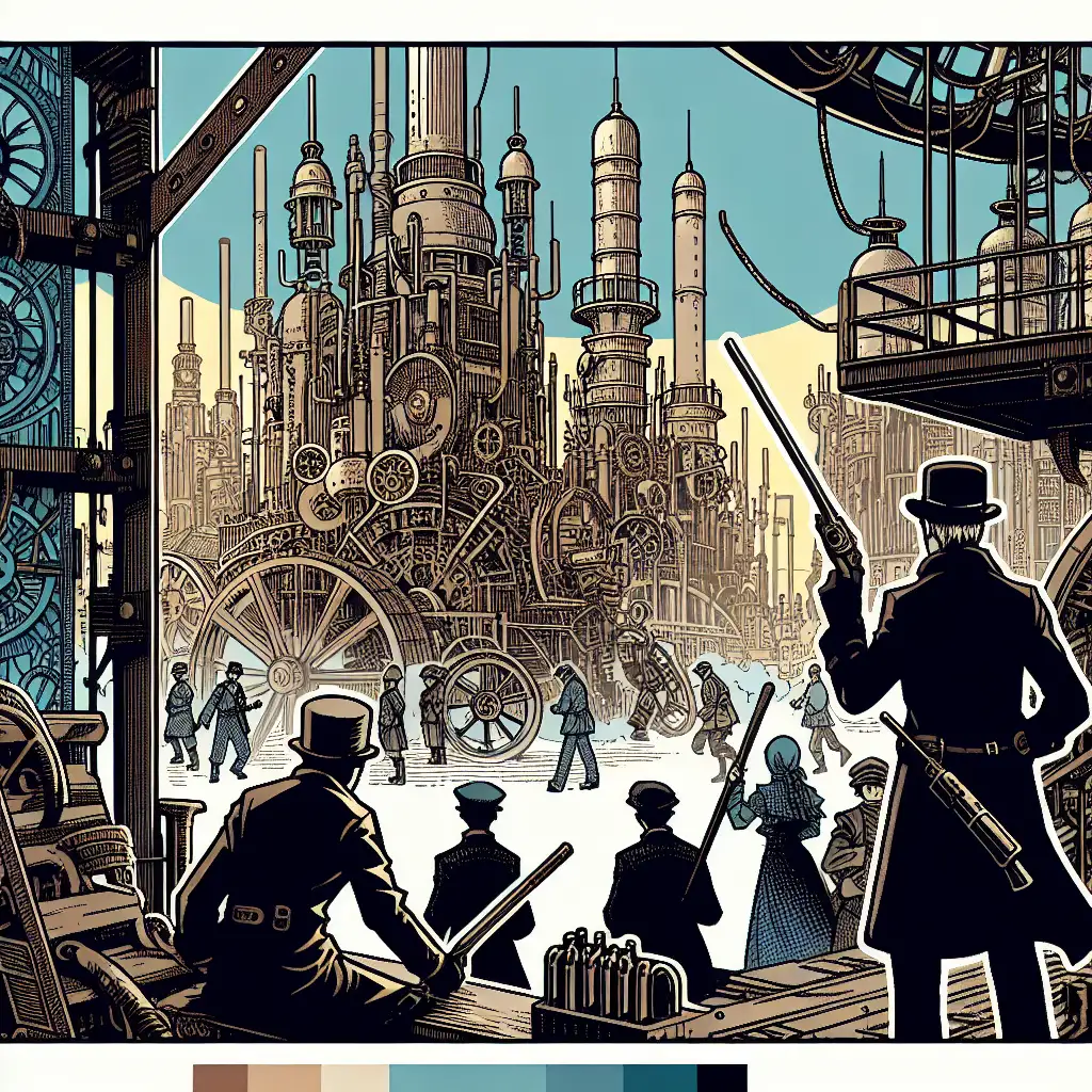 Manhua dengan Elemen Steampunk yang Jarang Ditemukan dalam Komik Lain
