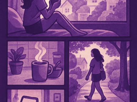 Webtoon Digital Bertema Slice of Life yang Menggambarkan Kehidupan Sehari-hari dengan Indah